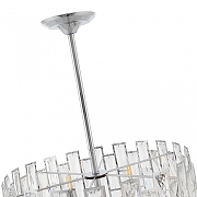 Светильник на штанге Arte Milano Sorrento-4209 374209/6/350/470 CR цвет плафона/подвески Прозрачный, Хром, цвет арматуры Хром-3