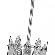 Светильник на штанге Arte Milano Sorrento-4309 374309/1/350/190 CR цвет плафона/подвески Светло-серый, Прозрачный, цвет арматуры Хром-4