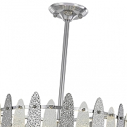 Светильник на штанге Arte Milano Sorrento-4309 374309/6/350/470 CR цвет плафона/подвески Светло-серый, Прозрачный, цвет арматуры Хром-4