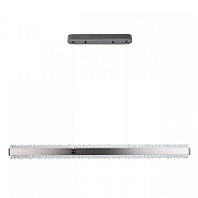 Подвесной светильник De City Драйв 14 377014801 цвет плафона/подвески Графит, Прозрачный, цвет арматуры Черный-1