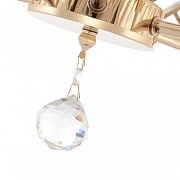 Светильник на штанге Arte Milano Sorrento-7019 377019/6/50/470 GD цвет плафона/подвески Прозрачный, цвет арматуры Золото-3