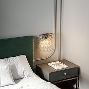 Накладной светильник Bogate's Cappio 380/2 цвет плафона/подвески Прозрачный, цвет арматуры Никель-3