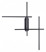 Бра Odeon Light Rudy 3890/36WLP цвет плафона/подвески Черный, цвет арматуры Черный