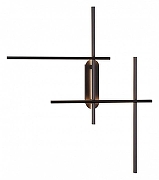 Бра Odeon Light Rudy 3890/36WLP цвет плафона/подвески Черный, цвет арматуры Черный-1