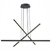 Подвесной светильник Odeon Light Rudy 3890/48L цвет плафона/подвески Черный, цвет арматуры Черный