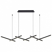 Подвесной светильник Odeon Light Rudy 3890/85L цвет плафона/подвески Черный, цвет арматуры Черный