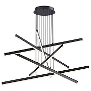 Подвесной светильник Odeon Light Rudy 3890/96L цвет плафона/подвески Черный, цвет арматуры Черный