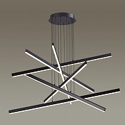 Подвесной светильник Odeon Light Rudy 3890/96L цвет плафона/подвески Черный, цвет арматуры Черный-3