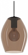 Подвесной светильник Eglo Estanys 1 390159 цвет плафона/подвески Коричневый, цвет арматуры Черный