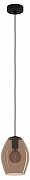 Подвесной светильник Eglo Estanys 1 390159 цвет плафона/подвески Коричневый, цвет арматуры Черный-1