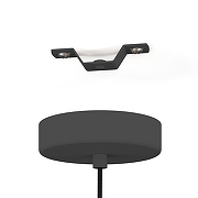 Подвесной светильник Eglo Estanys 1 390159 цвет плафона/подвески Коричневый, цвет арматуры Черный-3