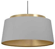 Подвесной светильник Eglo Almerimar 390173 цвет плафона/подвески Серый, цвет арматуры Латунь, Черный