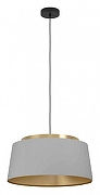 Подвесной светильник Eglo Almerimar 390173 цвет плафона/подвески Серый, цвет арматуры Латунь, Черный-1