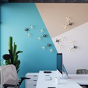 Накладной светильник Odeon Light Costella 3906/9WL цвет плафона/подвески Белый, цвет арматуры Черный-3