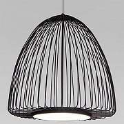 Подвесной светильник Eurosvet Comod1ta 40010/1 LED черный цвет плафона/подвески Черный, цвет арматуры Черный