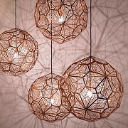 Подвесной светильник Imperiumloft Etch Web 40,019 цвет плафона/подвески Золото, цвет арматуры Золото-2