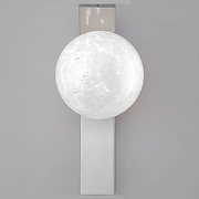 Бра Eurosvet Luxor 40019/1 серебро цвет плафона/подвески Белый, цвет арматуры Серебро-1