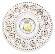 Встраиваемый светильник Abrasax 4002 4002 цвет Белый, Золото