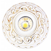 Встраиваемый светильник Abrasax 4003 4003 цвет Белый, Золото