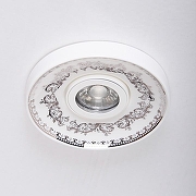 Встраиваемый светильник Abrasax 4004 4004 цвет Белый, Серебро-1