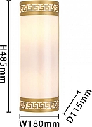 Накладной светильник Favourite Exortivus 4011-2W цвет плафона/подвески Белый, Золото, цвет арматуры Золото-2