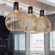 Подвесной светильник Imperiumloft Secto Octo 4240 Lamp 40.1178 цвет плафона/подвески Белый, цвет арматуры Белый-1