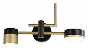 Бра Favourite Modul 4013-2W цвет плафона/подвески Черный, Золото, цвет арматуры Золото, Черный-1