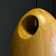 Подвесной светильник Imperiumloft Large Oak 40,156 цвет плафона/подвески Коричневый, цвет арматуры Коричневый-8