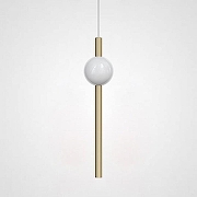 Подвесной светильник Imperiumloft ORION GLOBE LIGHT 40,1625 цвет плафона/подвески Белый, цвет арматуры Золото