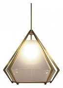 Подвесной светильник Imperiumloft Harlow Pendant Lamp 40.2033 цвет плафона/подвески Белый, цвет арматуры Золото