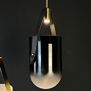 Подвесной светильник Imperiumloft All1ed Maker Gray 40.2331 цвет плафона/подвески Серый, цвет арматуры Латунь