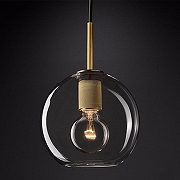 Подвесной светильник Imperiumloft Rh Ut1l1ta1re Globe Pendant 40.2333 цвет плафона/подвески Прозрачный, цвет арматуры Латунь