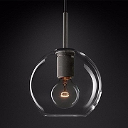 Подвесной светильник Imperiumloft Rh Ut1l1ta1re Globe Pendant 40.2334 цвет плафона/подвески Прозрачный, цвет арматуры Бронза