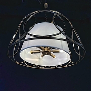 Подвесной светильник Imperiumloft Antic Solo Chandelier 40,263 цвет плафона/подвески Белый, цвет арматуры Золото-4
