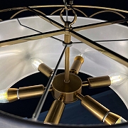 Подвесной светильник Imperiumloft Antic Solo Chandelier 40,263 цвет плафона/подвески Белый, цвет арматуры Золото-8