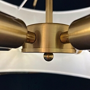 Подвесной светильник Imperiumloft Antic Solo Chandelier 40,263 цвет плафона/подвески Белый, цвет арматуры Золото-10