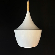 Подвесной светильник Imperiumloft Da1ry L1ght Beat Fat 40.283 цвет плафона/подвески Белый, цвет арматуры Белый