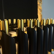 Подвесной светильник Imperiumloft Emp1re Black Rectangular Chandel1er Crystal 40.2893 цвет плафона/подвески Прозрачный, Хром, цвет арматуры Золото-3