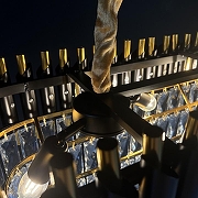 Подвесной светильник Imperiumloft Emp1re Black Rectangular Chandel1er Crystal 40.2893 цвет плафона/подвески Прозрачный, Хром, цвет арматуры Золото-4