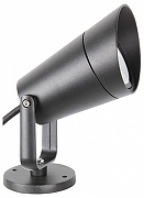 Ландшафтный светильник Favourite Relief 4032-1T цвет плафона/подвески Прозрачный, Хром, цвет арматуры Черный