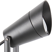 Ландшафтный светильник Favourite Relief 4032-1T цвет плафона/подвески Прозрачный, Хром, цвет арматуры Черный-2