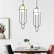 Подвесной светильник Imperiumloft Ascent 40.3241 цвет плафона/подвески Белый, цвет арматуры Черный-4