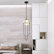 Подвесной светильник Imperiumloft Ascent 40.3241 цвет плафона/подвески Белый, цвет арматуры Черный-6