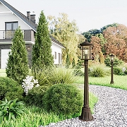 Ландшафтный светильник Odeon Light V1rta 4044/1F цвет коричневый-3