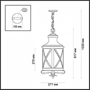 Подвесной светильник Odeon Light Sat1on 4045/3 цвет черный-5