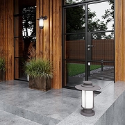 Ландшафтный светильник Odeon Light M1to 4047/1B цвет кофейный-2