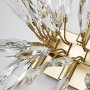 Накладной светильник Favourite Rays 4058-6W цвет плафона/подвески Прозрачный, цвет арматуры Золото-2