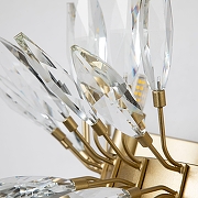 Накладной светильник Favourite Rays 4058-6W цвет плафона/подвески Прозрачный, цвет арматуры Золото-4