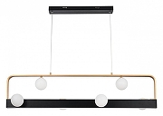 Подвесной светильник Favourite Fitirum 4072-6P цвет плафона/подвески Белый, цвет арматуры Золото, Черный-2