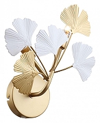 Бра Favourite Ginkoa 4080-2W цвет плафона/подвески Белый, Золото, цвет арматуры Золото-1